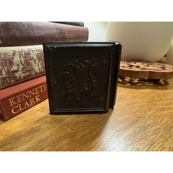 Antique Double Daguerreotype Photograph Man & Woman Ninth Plate Victorian Moody - Picture 15 of 16